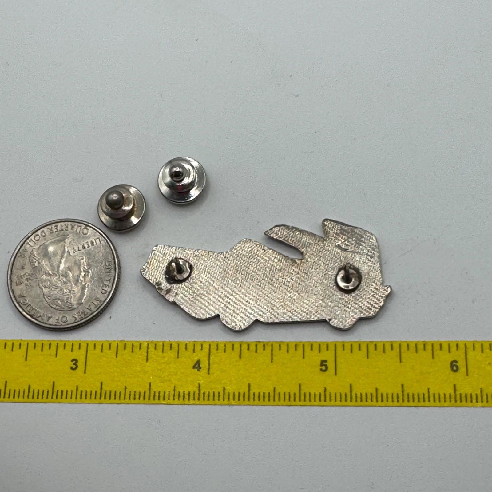 Vintage 1950s Ford Fairlane Black Skyliner Lapel Pin Retractable Hardtop Car