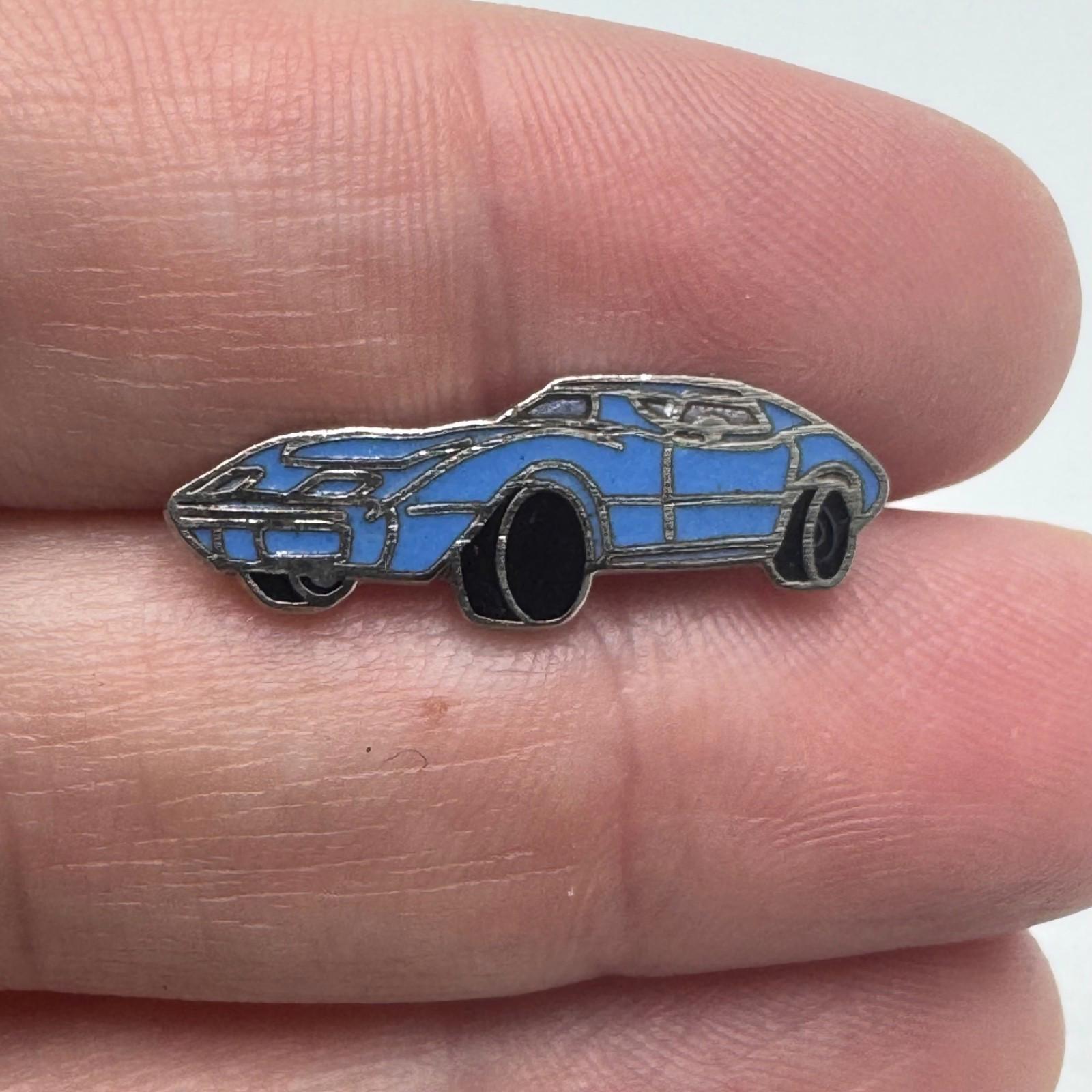 Vintage Chevrolet Corvette C3 Lapel Pin Classic Car Chevy