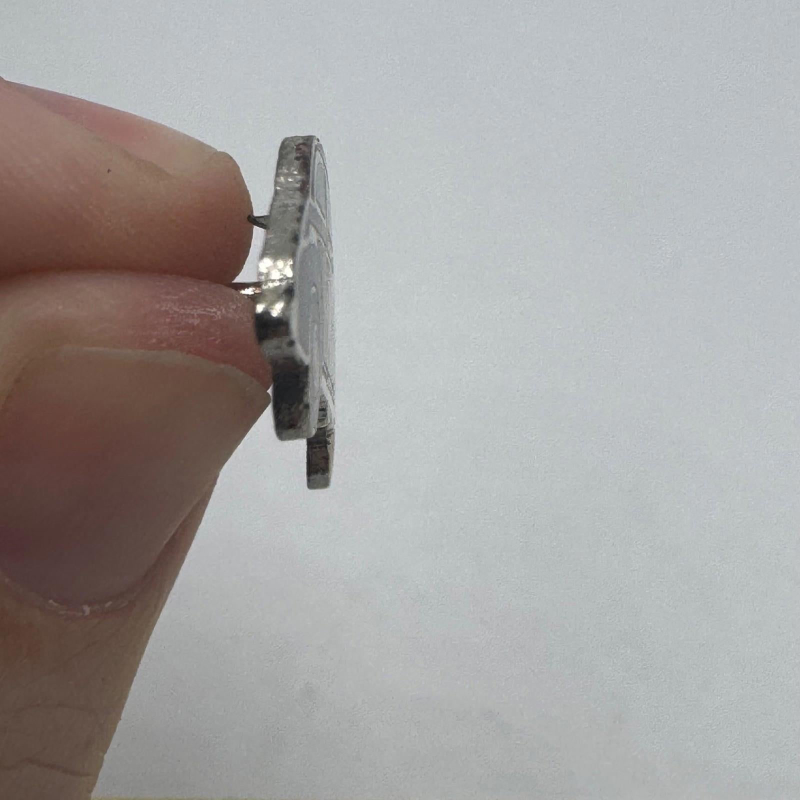 Vintage 1941 Chevrolet Sedan Black Enamel Lapel Pin Classic Car Chevy