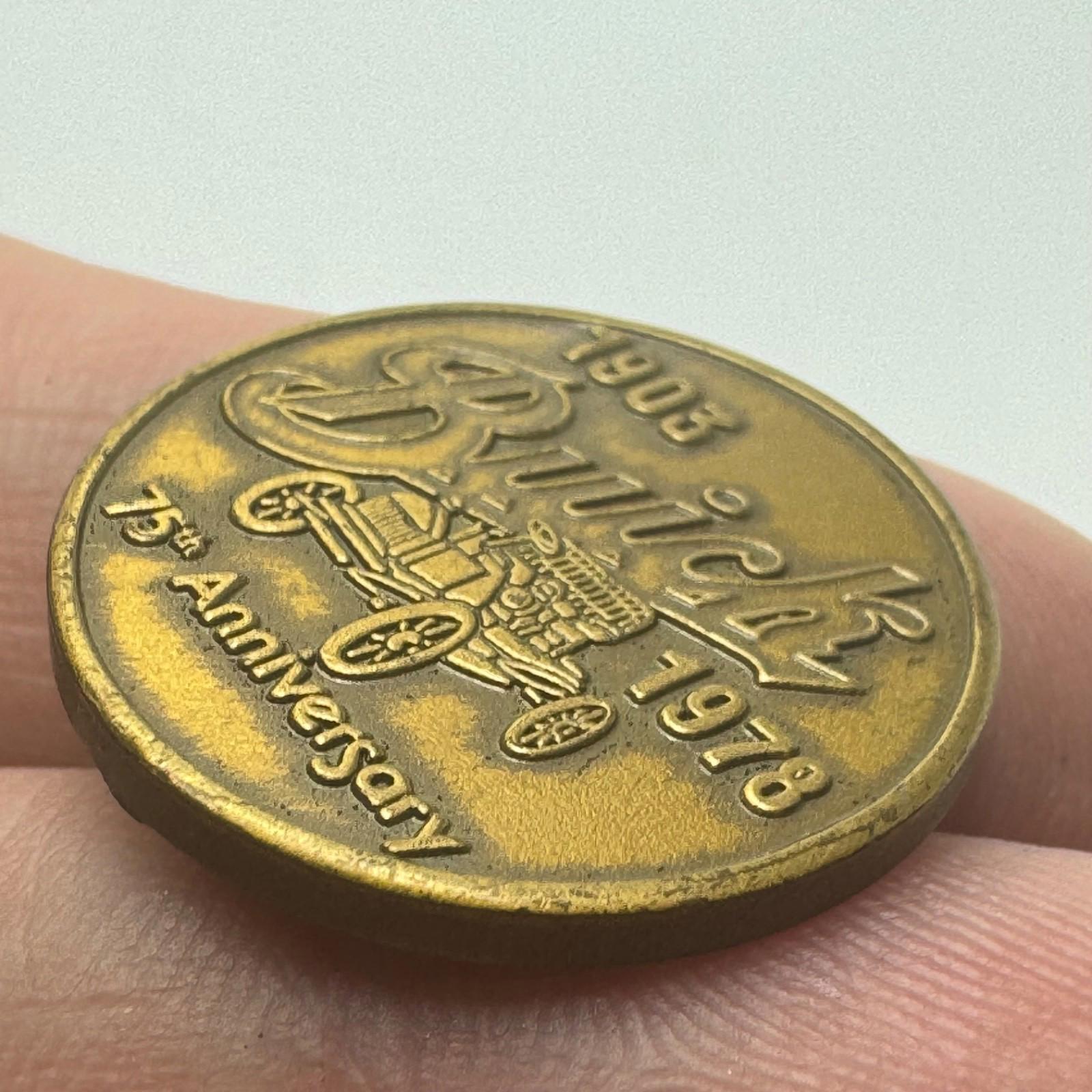 1978 Buick 75th Anniversary Vintage Car Automotive Lapel Pin