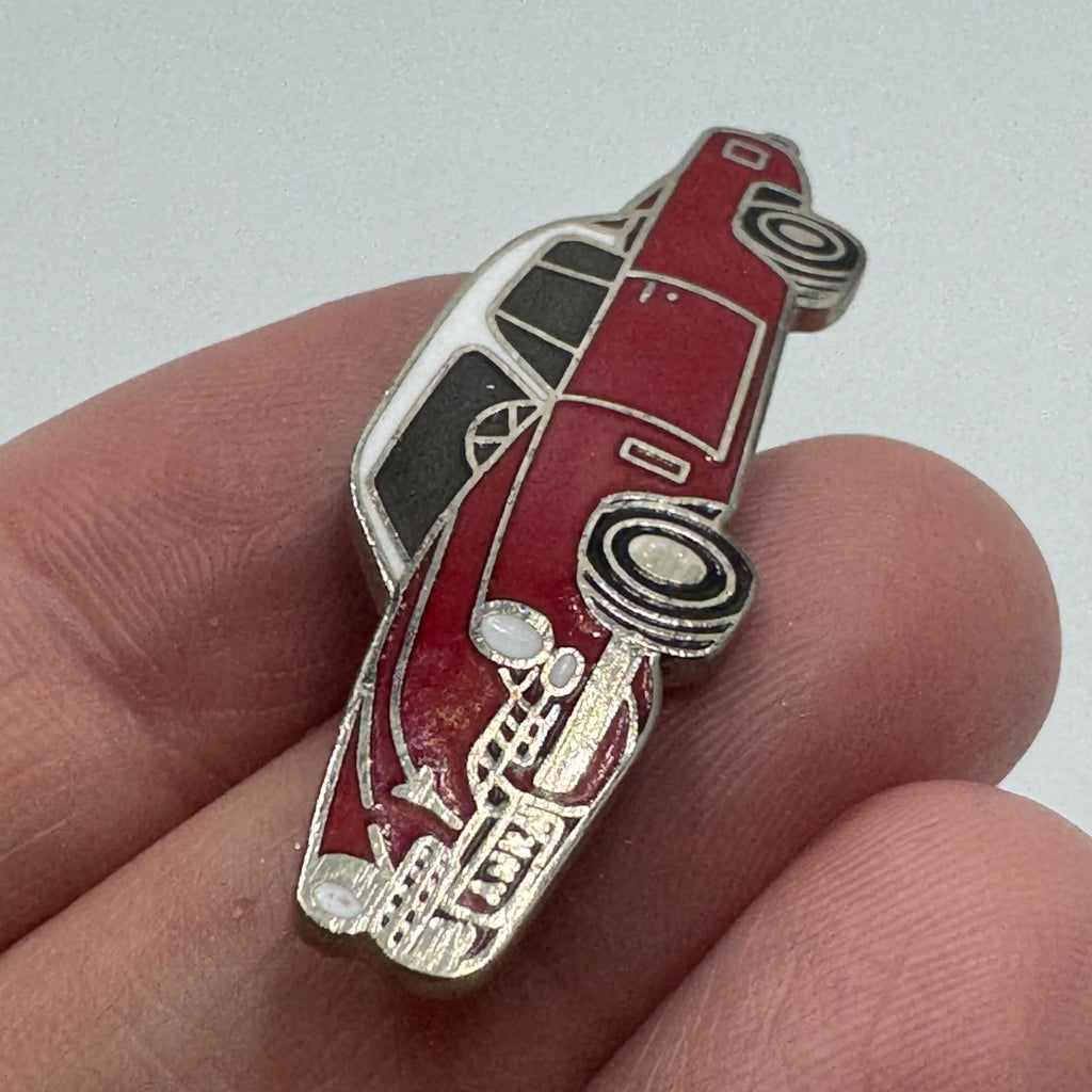 Vintage 1953 Studebaker Commander Starliner Red Enamel Lapel Pin Classic Car